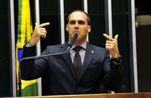 O deputado federal Eduardo Bolsonaro (PSC/SP). (Foto: Agência Câmara)