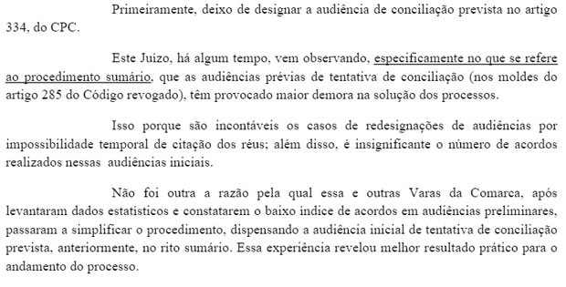 Em decisão da 6ª Vara Cível de Ribeirão Preto, interior de SP, juíza afirma que o número de acordos nas audiências é "insignificante". (Foto: Reprodução)